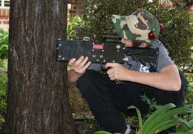 Mobile Laser Skirmish